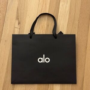ALO Yoga Black Tote Bag